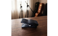 Spring-Loaded Saxophone Mic Clip Slimline Saxophone Mic Clip Compact Textured Grip for Saxophonists, Gigs, Rehearsals, Recording