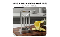Stainless Steel Pineapple Cutter Food-Grade Pineapple Corer Cutter Kitchen Gadget Easy to Use Time-Saving for Fruit Shops