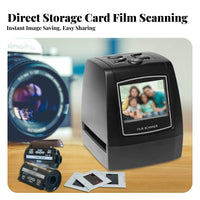 No Computer Required 35mm Film Scanner High Resolution 35mm Film and Slide Scanner Color LCD Screen Slide to Digital Converter Compact Design for Photography Enthusiasts, Archivists