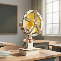 STEM Oscillating Fan Craft Kit School Project DIY Fan Kit Hands-on Educational Toy Science Experiment for Students, Kids, Home Study, Classroom