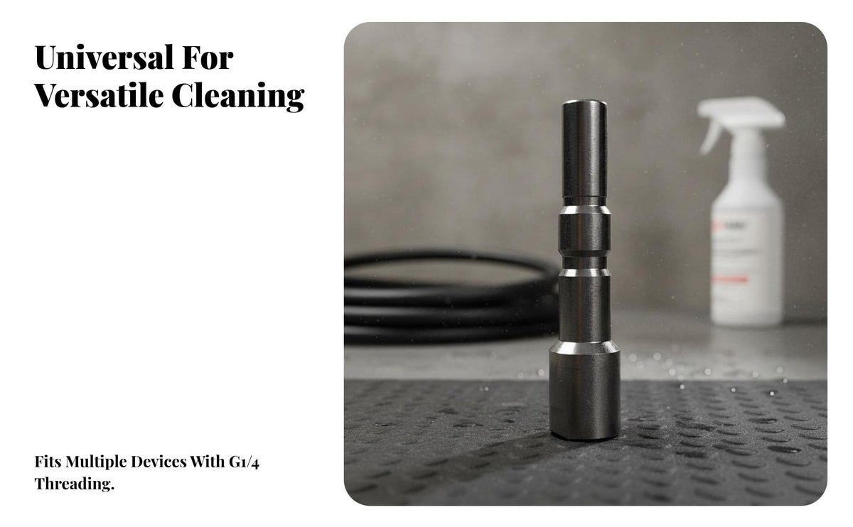 3600 PSI Quick Plug Connector Leak-Resistant Design High Pressure Washer Quick Connect Adapter Heavy Duty Universal Threaded Foam Lance Adapter