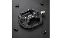 Bearing Fluid Self-Locking Bike Pedal Adjustable Tension Clipless Pedal Long-Lasting Wide Platform for Cyclists, Road Cycling