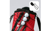 Golf Ball Holder with Padded fastenerPadded Golf Ball Clip Metal for Golfers, Driving Range