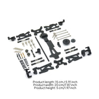 17 Pieces RC Car Frame Reinforced Vehicle for Bench Builds