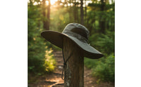Boonie Hat with Chin Cord Quick-Dry Sun Hat with Mesh Vents Packable for Anglers