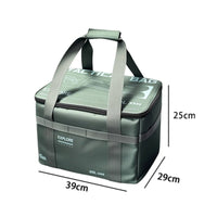 Camping Storage Bag Waterproof Large Capacity Camping Storage Bag Multi-Layer Protection Portable Picnic Tote for Campers
