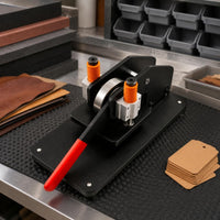 Manual Die Press Carbon Steel Die Cutting Press Burgundy Control Craft Tool