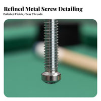 High-Quality Threading Cue Weight Bolt Long-Lasting Metal Construction Billiard Cue Weight Adjustment Bolt Secure Fit