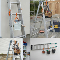 Compact Ladder Hook Lightweight Pail Hanger Space-Saving Ladder Hook with Deer Motif Easy to Install for Homeowners