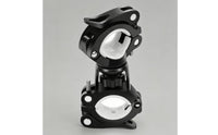 Ball-Joint Two-Wheeler Light Mount 360-Degree Rotation Bike Light Mount Multi-Angle Adjustable Universal Flashlight Holder