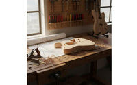 Unfinished Maple Electric Guitar Body DIY ST-Style Design Guitar Body Customizable Musical Instrument Part Ready to Paint for Repair