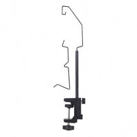 Carbon Steel Tabletop Lantern Hanger Stand Portable Clamp Lantern Holder Black Outdoor Gear