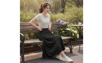 Riding Skirt Ankle-Length Scooter Skirt Lightweight for Motorcycle Trips, Riders