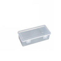 Small Clear Plastic Box Multipurpose Mini Storage Box Lightweight for Craft Room