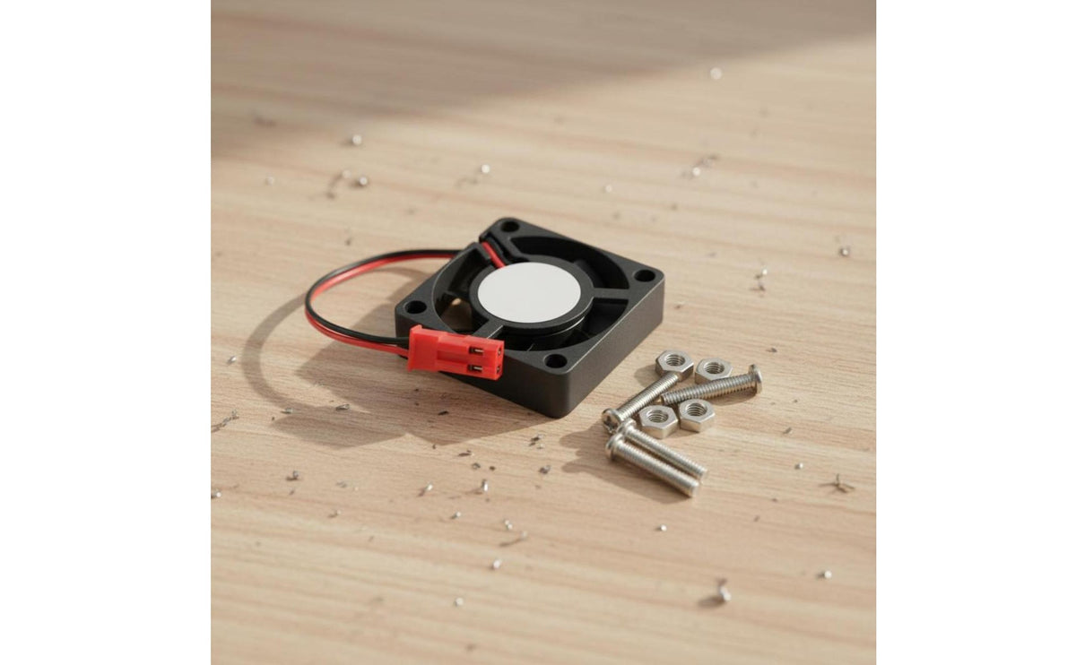 Mini PC Board Cooling Fan Compact Size Mini PC Board Fan Low Noise Miniature Cooling Device for Handcrafted Electronics Hobbyists