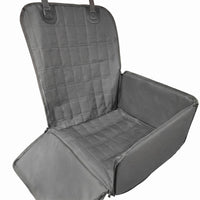 Waterproof Backseat Dog Bed Mat Padded Dog Back Seat Cover Wear-Resistant Car Pet Seat Mat for Road Trips