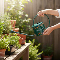 Stainless Steel Watering Can Rust-Resistant Long Spout Watering Can Easy to Control Garden Tool for Balcony