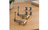 Bench Dog Clamp Ratchet Lock Carpentry Bench Workbench Stop Hold Table Vise Stop for Woodworkers