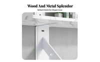 Heavy-Duty Single-Tier Wall Shelf Stable Triangular Brackets Bookshelf Space-Saving Design Storage Rack Multi-Functional for Students, Office Workers, Homeowners, Study Room, Bedroom, Kitchen, Bathroom