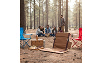 Lightweight Folding Camping Chair Compact Camping Chair with Backrest Cushioned Furniture Collapsible for Campers, Anglers, Picnics