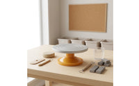 Pottery Turntable Sculpting Turntable Smooth Banding Wheel for Art Studio