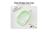 Dustproof PVC Doll Display Bag Multi-Functional Clear Doll Display Bag Portable Design for Collectors, Kids, On The Go, Backpack Decoration