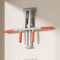 Wall-Mounted Pull-up Bar Compact Pull-up Bar with Adjustable Support Padded Training Equipment for Athletes, Apartment