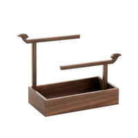 Jewelry Stand with Tray Double-Tier Jewelry Holder with Small Tray Bracelet Holder for Vanity