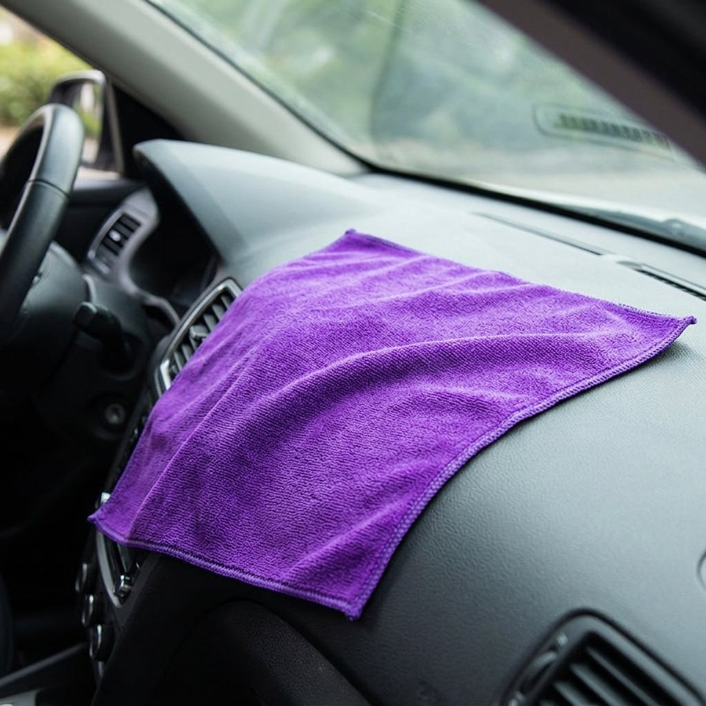 Highly Absorbent Cleaning Cloths and Car Drying Towel, 30cm X 60cm Car Drying Towel for Detailing, Multi-Purpose Cleaning Cloths for Glass and Home