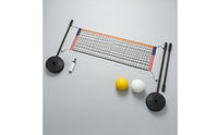 Portable Pool Volleyball Net with Weighted Base Stable Pool Volleyball Net with Posts Easy to Assemble Safe for Backyard
