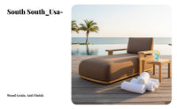 Adjustable spine Chaise Weather-withstandant Wheeled Recliner sun-resistant-Protected Sunlounger for Homeowners, Hotel Managers, leisure property, Balcony, waterside