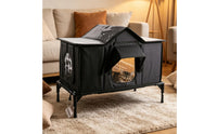 Outdoor Cat Shelter Removable Cat Tent Bed Warm for Rainy Weather