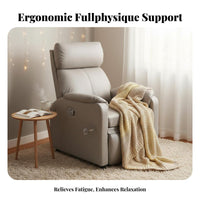 Multipurpose Upholstered Club Chair Ergonomic Design Seating Furniture Plush Cushioning Armchair Modern aesthetic for Salon Clients, Students, Home Workers, Dormitory, Gaming Room, Bedroom, study alcove