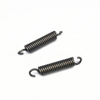 2 Pieces Good Elasticity Extension Spring with Hook Ends Heavy Duty Extension Spring Sturdy Hardware Strong for DIYers