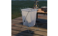 Metal Trash Bag Frame Space Saving Folding Trash Bag Stand Easy to Use