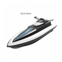 Long Battery Life Wireless Control Racing Boat USB Charging RC Speed Boat Waterproof Hobby Vehicle for Children 8+, Pool, Lake, Pond