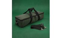 Tea Picking Machine Bag Zippered Tea Machine Bag Olive Drab Green for Storage, Transport