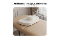 High-Density Sponge Beauty Bed Face Pillow Quick Rebound Salon Bed Face Cushion Ergonomic Design for Lash Technicians, Estheticians