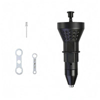 Upper Drive Interface Drill Mounted Rivet Head Ribbed Grip Cordless Drill Rivet Head
