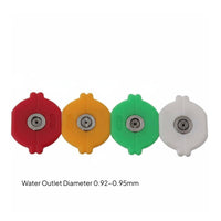 4 Pieces Multiple Degrees Pressure Washer Nozzle Tips Rust and Quick Connect Spray Nozzles Long-Lasting Construction