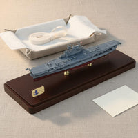 1:700 CV-6 aircraft carrier Model Highly Detailed USS Vessel Model Realistic Navy Details