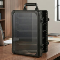 Model Figure Display Case Resilient-Cover Lockable Collectible Cabinet Adjustable Collectibles Showcase for Collectors, Hobbyists, Studio, Shelf