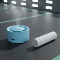 Nano Fine Mist Shuttlecock Tube Humidifier Lid Single-Button Operation Shuttlecock Steamer USB-C Charging Sports Accessory