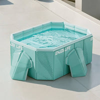 Above-Ground Framed Swimming Pool Freestanding Hard-Sided Simplified-Pool-Setup for Kids, Family, Backyard, Garden, Patio