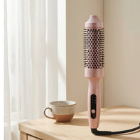 Anti-Scald Electric Hair Styling Comb Even Heat Hair Straightener Comb Frizzfrizz-Reducing Heated Brush with Ceramic Surface Salon-Quality for Women, Home, Travel
