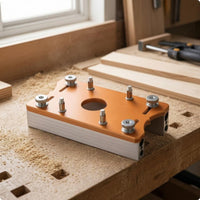 Router Slotting Jig Aluminum Slotting Router Jig Bakelite Carpentry Tool