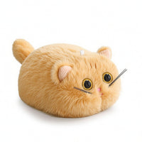 Cat Stuffed Toy Lightweight Cat Stuffed Animal Stuffed Toy with Loop Huggable Fuzzy for Children, Backpacks, Keychains