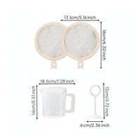 Greek Yogurt Strainer Versatile Soy Milk Pitcher Easy to Pure Whey Separator for Refrigerator