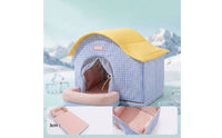 Air-Conditioned Pet House No Electricity Needed Cooling Pet House Portable for Cats, Hot Weather