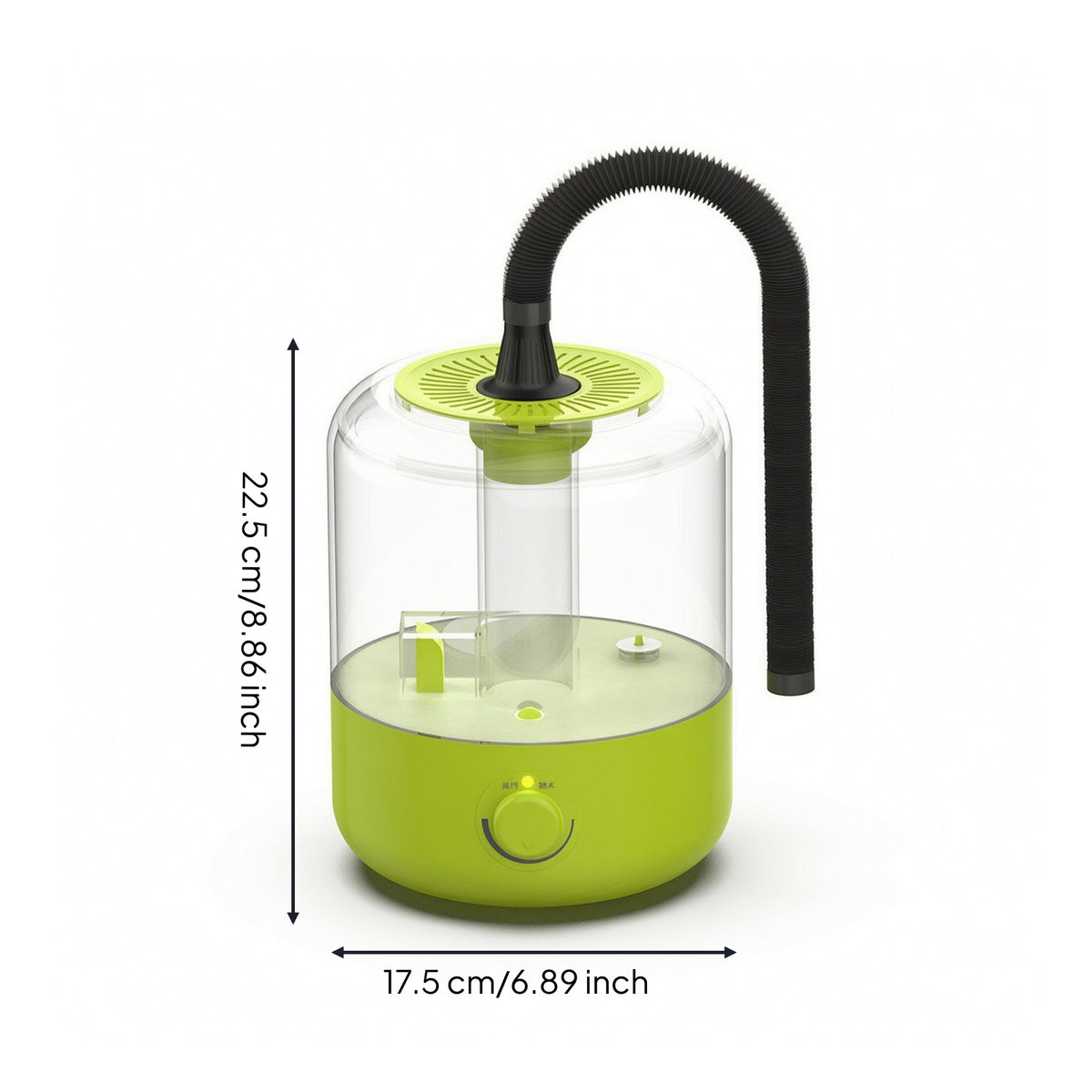 Reptile Humidifier Adjustable Terrarium Fogger Humidifier Reptile Fogger High-Frequency Fine Mist for Lizard Owners, Terrariums